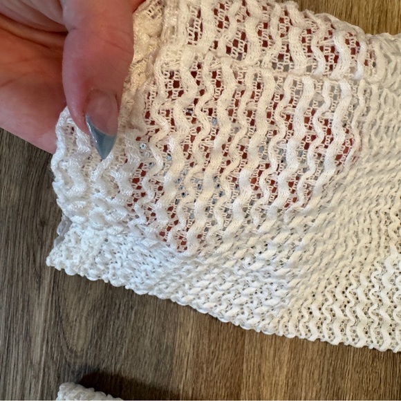 Say What? Knit Sheer Pants Y2K MEDIUM - Picture 6 of 7